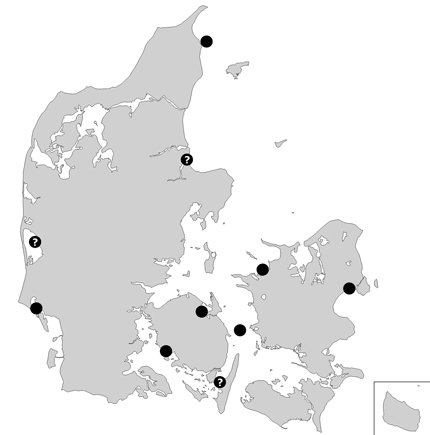 Splitternekolonier i Danmark 2004